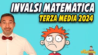 Prove invalsi matematica 2024 Terza media  Mr Supplento [upl. by Yssenhguahs]