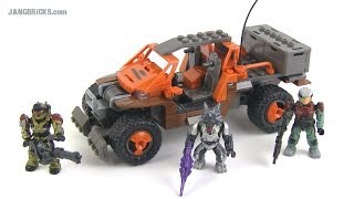 Mega Bloks Halo Spade vs Skirmisher set 96981 review [upl. by Zorine]