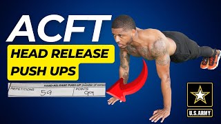 Improve ACFT  Hand Release Pushup  Full Workout Routine [upl. by Georgina]