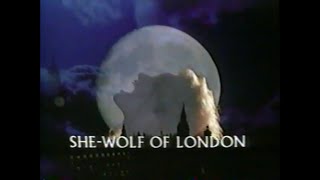 quotSheWolf of Londonquot  SheWolf of London TV Episode 1990  Sci Fi Channel  with commercials [upl. by Odirfliw]