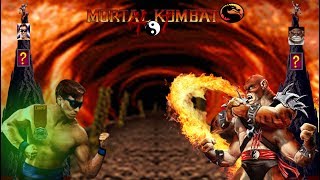 Mortal Kombat 41 Alberto Blaze JohnnyCage MK2 2017 Walkthrough [upl. by Jestude]