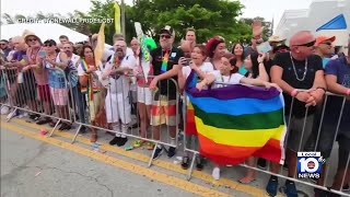 Wilton Manors prepares for annual Pride parade [upl. by Esined945]