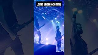 Lorna Shore opening They crashed couple nights ago heavymetal deathcoremusic metal lornashore [upl. by Vijar]