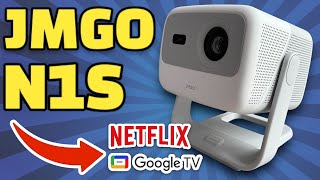 Full HD beamer mit Netflix so hell JMGO N1S  Review [upl. by Aziar476]