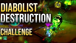 DIABOLIST DESTRUCTION  HARDMODE CHALLENGE TO R1 [upl. by Nivad]