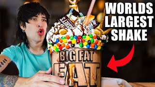 The Worlds Biggest Milkshake Challenge [upl. by Spencer]