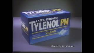 1992 Tylenol PM commercial [upl. by Einnahpets]