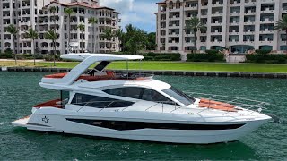 Galeon 550 Fly Yacht Listing Video Tour [upl. by Gnilrits]