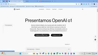 OPENAI lanza modelo de inteligencia artificial que puede Razonar [upl. by Hsreh]