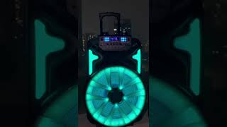 new party speaker 15quot double wireless mic partyspeaker Dj [upl. by Ydualc817]