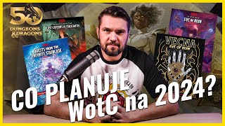 50 lat Dungeons amp Dragons  Plany wydawnicze WotC 2024 [upl. by Cusick]