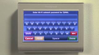 Connect the Honeywell WiFi smart thermostat to your WiFi network with the help of this video [upl. by Hanway404]