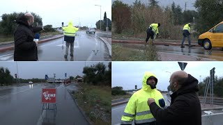 Agricoltori seminano olive sulle strade baresi con la pioggia è un mix letale quotNon distraeteviquot [upl. by Arriat]