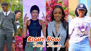 Seyi Shay  Right Now 😍 TikTok Dance Challenge [upl. by Ahselyt]