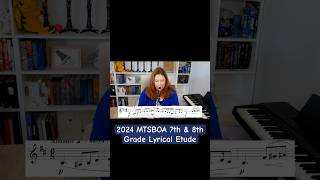 2024 MTSBOA 7th amp 8th Grade Lyrical Etude  clarinet mtsboa audition shorts [upl. by Eenafets344]