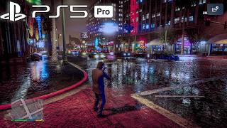 GTA 5  PS5 PRO Gameplay 4k 60FPS [upl. by Aisan]