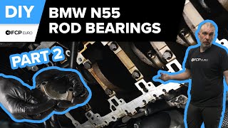 BMW N55 Rod Bearing Replacement DIY Part 2 20092019 BMW E90 335i F30 335i F87 M2 E82 135is [upl. by Yewed]