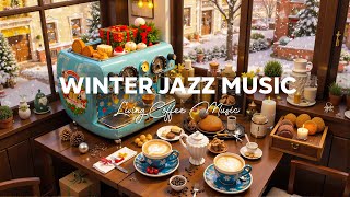 Winter Living Coffee Jazz  Soft Jazz Playlist amp Bossa Nova  Background Music for RelaxStudyWork [upl. by Ainwat897]