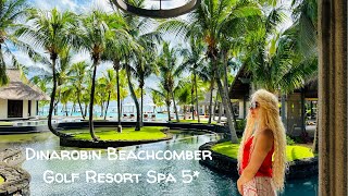 Dinarobin Beachcomber Golf Resort amp Spa 5 Mauritius  хорошая пятерка с видом на гору Ле Морне [upl. by Covell377]