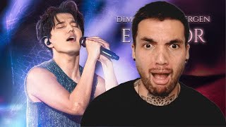 FIRST TIME REACTING TO  DIMASH quotEL AMOR EN TIquot REACTION [upl. by Elsi]