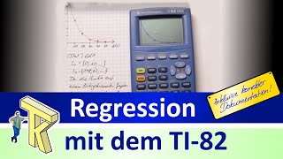 Regression mit dem TI82stats [upl. by Mcevoy465]