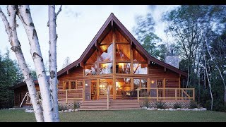 Interior Footage of a Lindal Summit Olympic Classic Home [upl. by Vanderhoek]