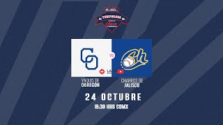 Yaquis vs Charros  24 Octubre Juego 3 LAMP 24 25 [upl. by Cullie968]