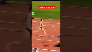 Ana Maria Ion Womens triple jump shorts athletics [upl. by Havelock]