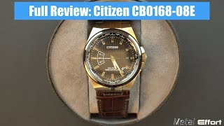 Full Review Citizen CB016808E EcoDrive Atomic Watch [upl. by Hazen660]