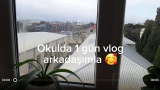 Sınıf arkadaşımla macera dolu okul vlogu😂🤓Pransesler [upl. by Sinne]