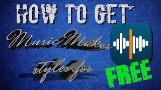 How to get Magix Music Maker Jam Styles for Free Android Lucky PatcherRoot [upl. by Leugar824]