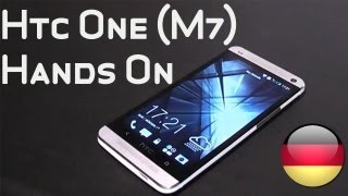 HTC One M7  Handson in Deutsch [upl. by Mchail160]