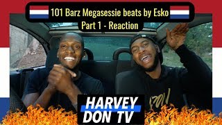 101 Barz Megasessie Reaction HarveyDon TV [upl. by Inaffets]