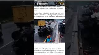 Kecelakaan di Tol purbaleunyi Semoga musibah menjadi penghapus dosa shortvideo [upl. by Ima107]