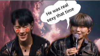 Kihyun MELTING over Shownu for whole 4 mins  Showki [upl. by Bertrand332]