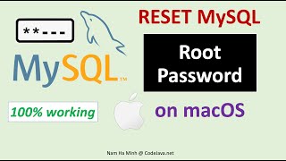 Guide to Reset MySQL Root Password on macOS 100 working [upl. by Segal]