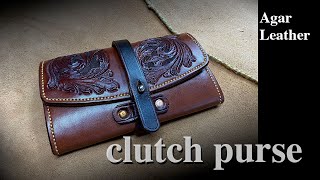 Clutch Purse  ladies wallet  with ChaylorFenneli interior [upl. by Trub]