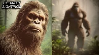 The Clearest Bigfoot Sightings Ever Caught on Camera 3 [upl. by Zandt]