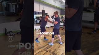 Boxing How To Throwing Rear uppercut  lead hook body  roll  cross [upl. by Thalia]