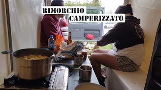 Carrello attrezzato per campeggio libero  Camper Tour  Fuoristrada Camperizzato [upl. by Sukramaj]