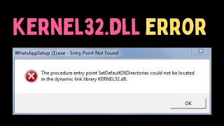 How To Fix Kernel32dll Errors On Windows 11 [upl. by Amii]