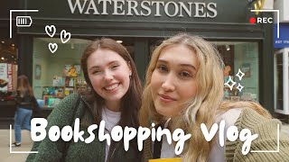 cozy bookshopping vlog 📖☁️☕️🌼 mini book haul and reading in cafés [upl. by Garfinkel]