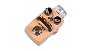 Wood  Acoustic Guitar Simulator Pedal Demo Hotone quotSkylinequot Series Stompbox [upl. by Enna679]