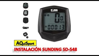 INSTALAR VELOCÍMETRO SUNDING ESPAÑOL [upl. by Reivax]