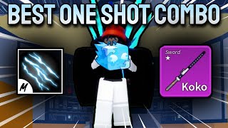 Electric Claw  Ice  Koko  Best One Shot Combo Update 23 Blox Fruits [upl. by Rennold152]