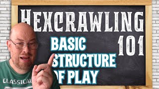 Hexcrawl 101 Class 01 Basic Structure of Play [upl. by Boice]