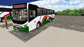 ⚠️Proton Bus Simulator  Caio Apache VIP V MB 1519 Padrão Santo Antonio [upl. by Drarehs555]