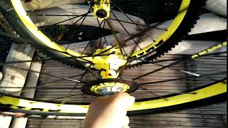 Mavic wheelset 275quot crossmax [upl. by Hyacinth]