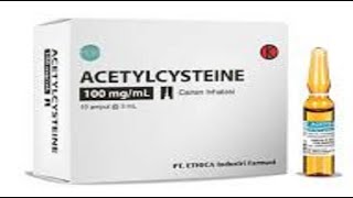 Acetylcysteine help prevent or lessen liver damage [upl. by Ellerol]