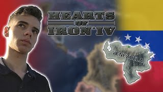 Gameplay Venezuela  Hearts of Iron IV [upl. by Ahsiyt280]